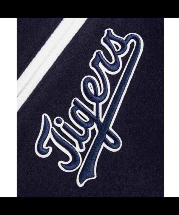 Retro Detroit Tigers Classic Rib Varsity Jacket