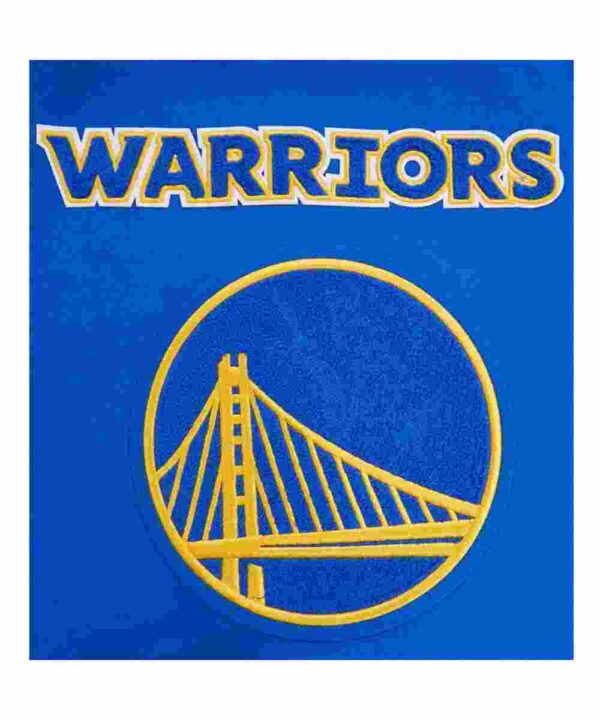 Retro Golden State Warriors Classic Rib Varsity Jacket