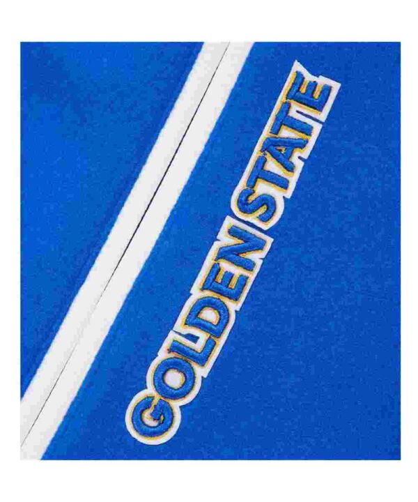 Retro Golden State Warriors Classic Rib Varsity Jacket