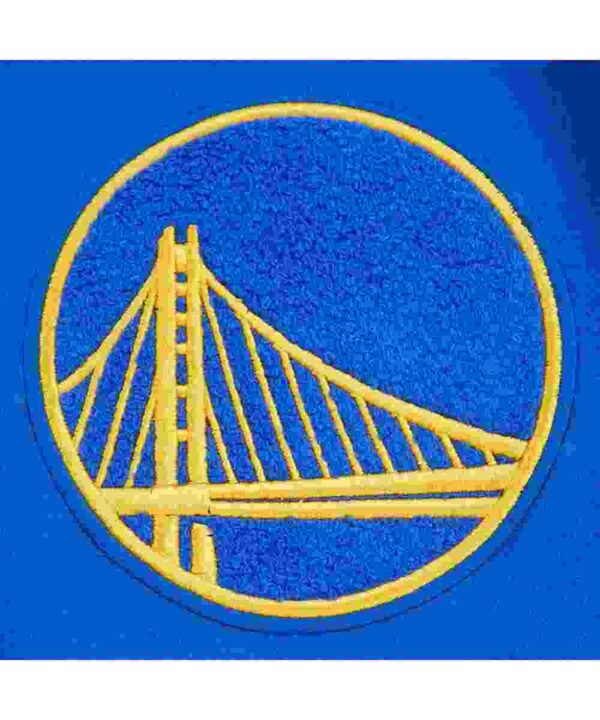 Retro Golden State Warriors Classic Rib Varsity Jacket