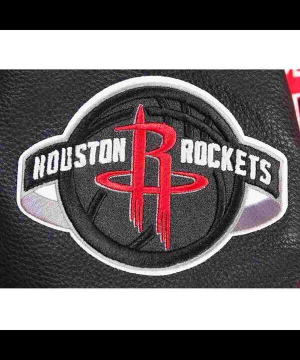 Retro Houston Rockets Classic Rib Varsity Jacket