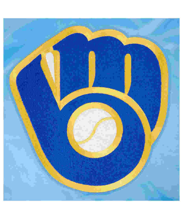Retro Milwaukee Brewers Classic Rib Satin Jacket