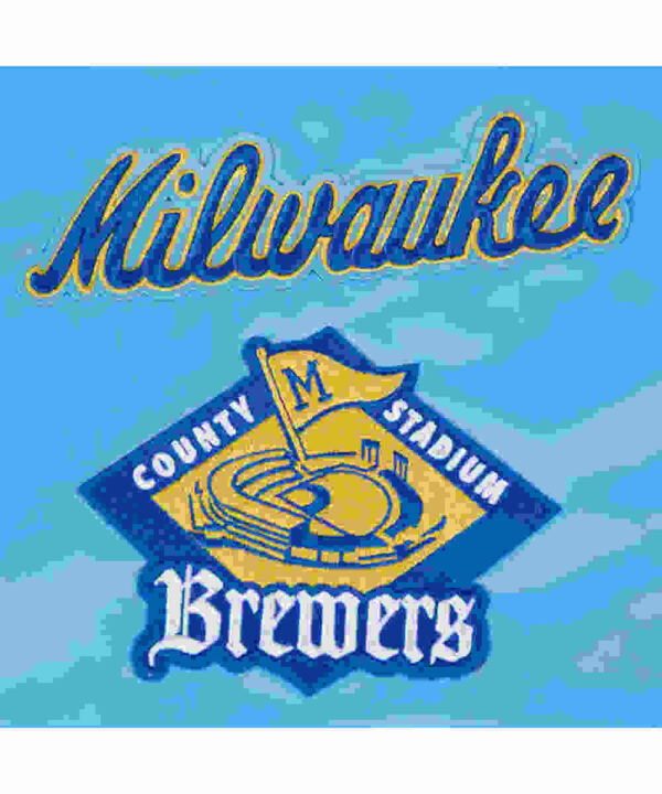Retro Milwaukee Brewers Classic Rib Satin Jacket