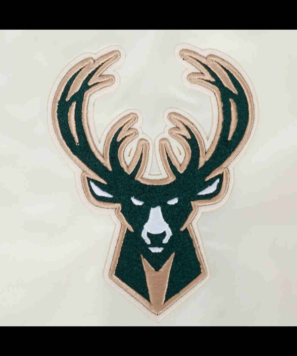 Retro Milwaukee Bucks Classic Rib Satin Jacket