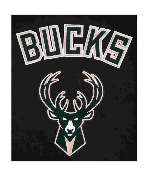 Retro Milwaukee Bucks Classic Rib Varsity Jacket