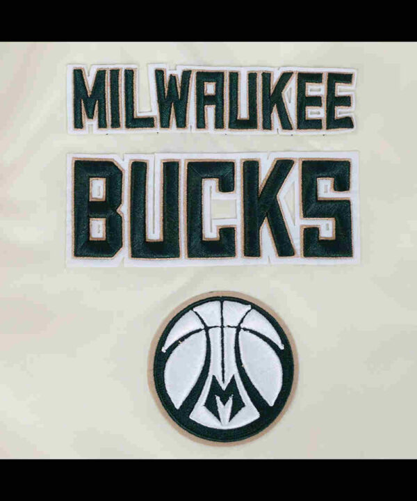 Retro Milwaukee Bucks Classic Rib Satin Jacket