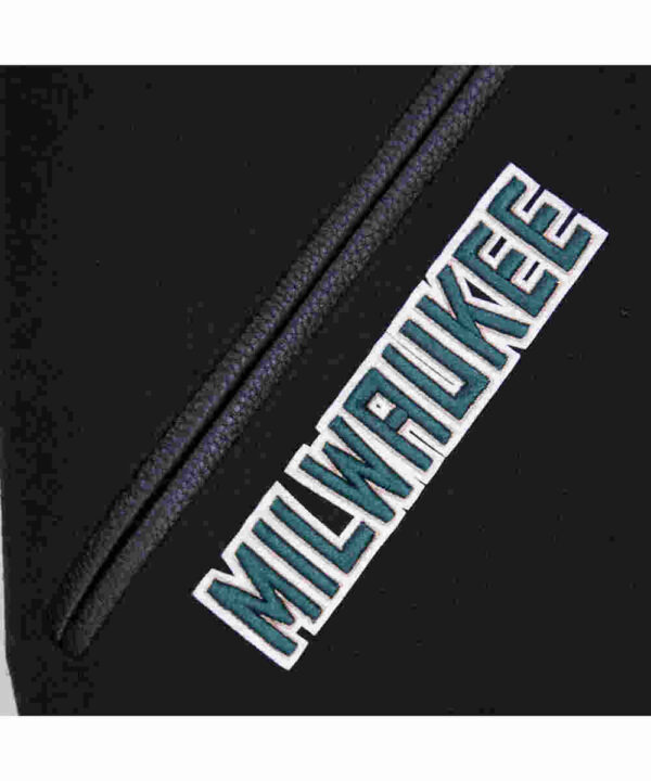 Retro Milwaukee Bucks Classic Rib Varsity Jacket