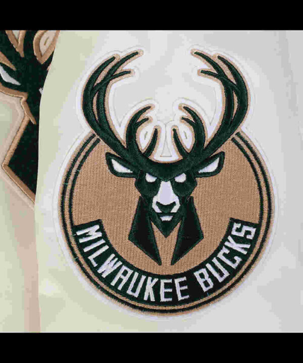 Retro Milwaukee Bucks Classic Rib Satin Jacket