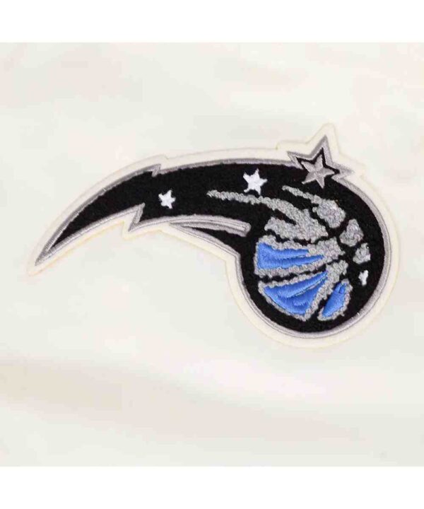 Retro Orlando Magic Classic Rib Satin Jacket