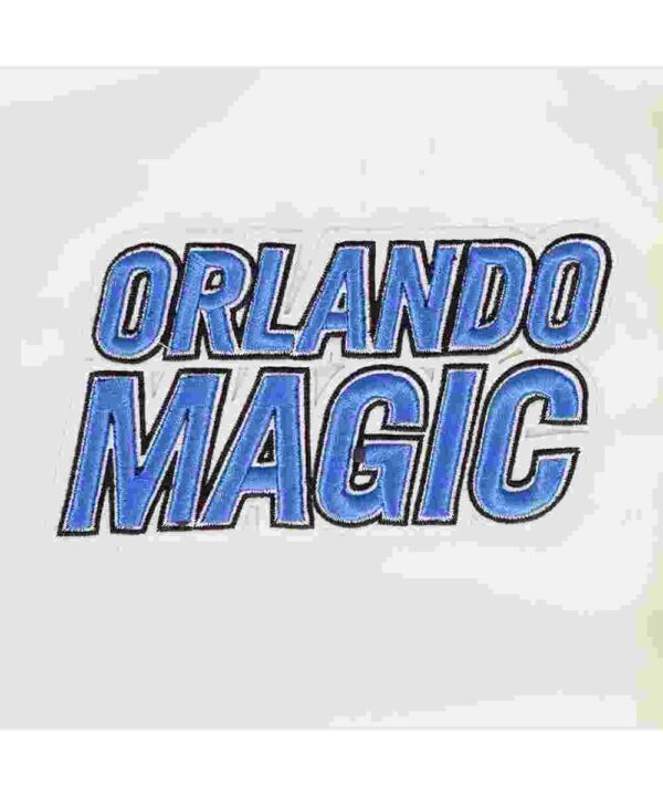 Retro Orlando Magic Classic Rib Satin Jacket