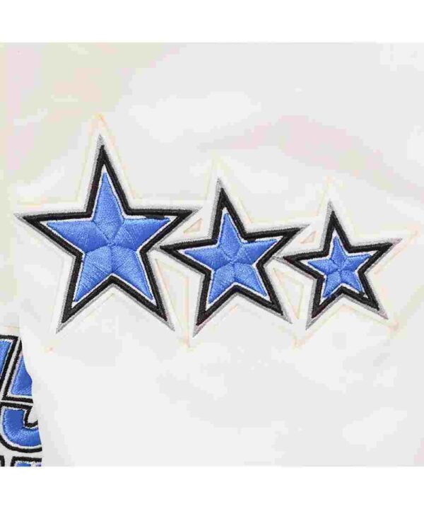 Retro Orlando Magic Classic Rib Satin Jacket