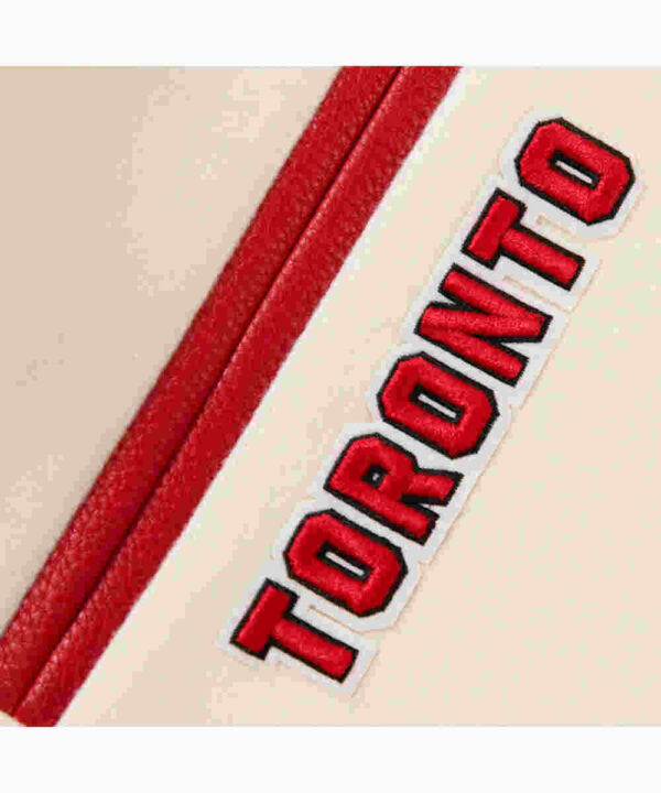 Retro Toronto Raptors Classic Rib Varsity Jacket