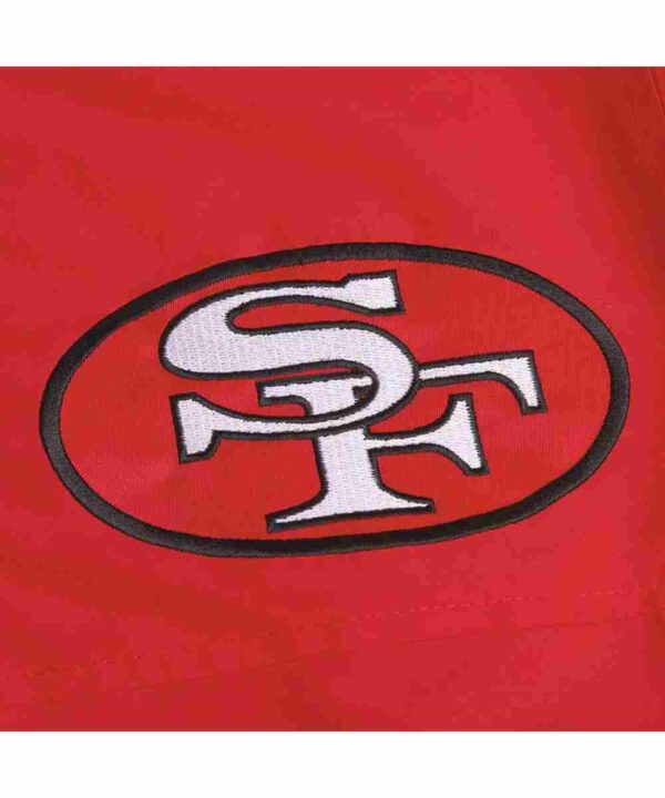 San Francisco 49ers Red Hooded Jacket