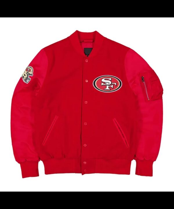 San Francisco 49ers MA-1 Historic Varsity Jacket