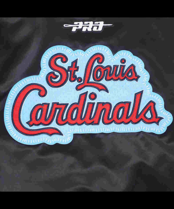 St. Louis Cardinals Diy Pick Stitch Classic Rib Satin Jacket