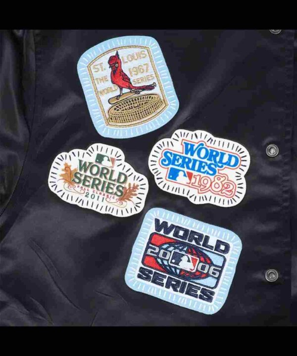 Philadelphia Phillies Diy Pick Stitch Classic Rib Satin Jacket