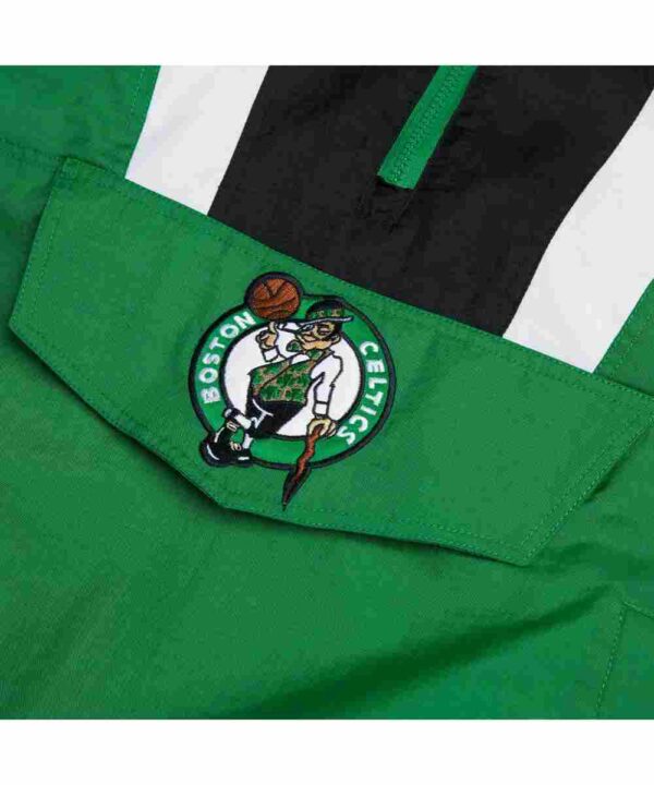 Boston Celtics Pullover Half-Zip Jacket