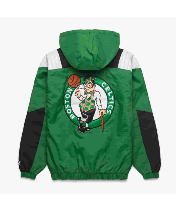Boston Celtics Pullover Half-Zip Jacket