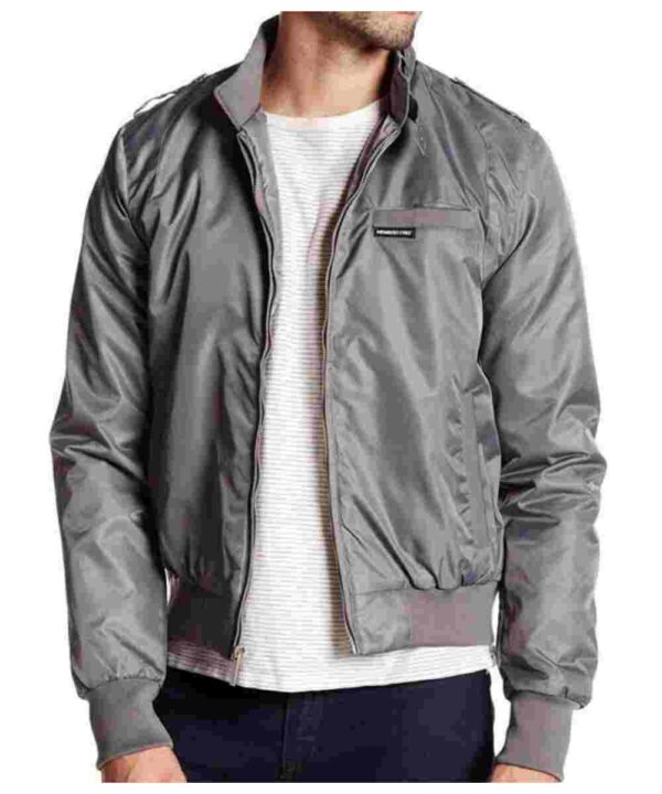 Joe Keery Stranger Things Grey Jacket