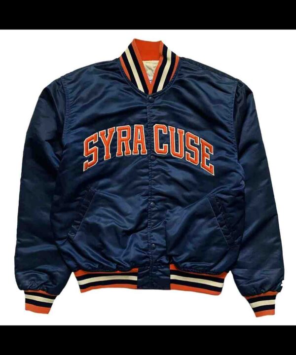 Syracuse Orange Blue Bomber Jacket