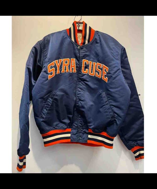 Syracuse Orange Blue Bomber Jacket