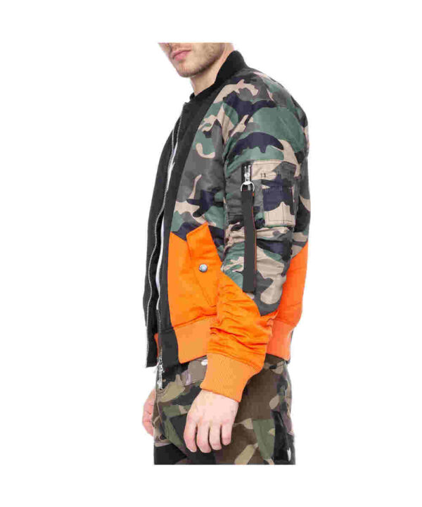 The Penguin Rhenzy Feliz Camo Bomber Jacket