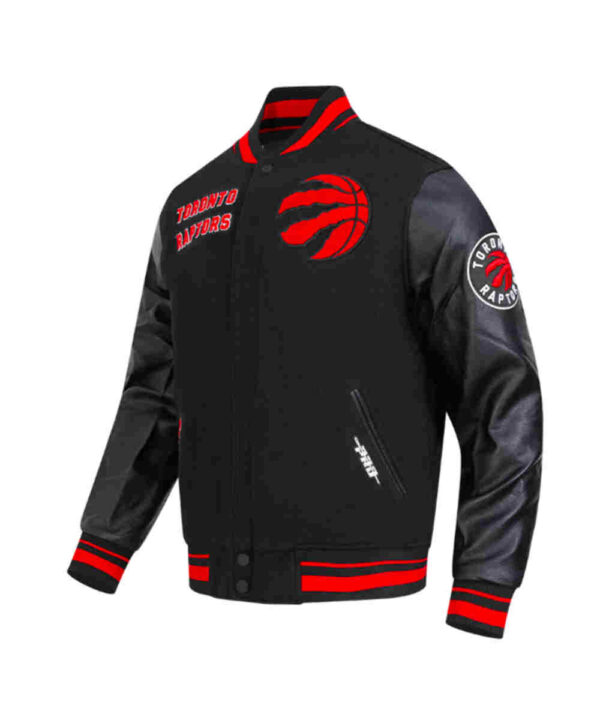 Retro Toronto Raptors Classic Rib Varsity Jacket