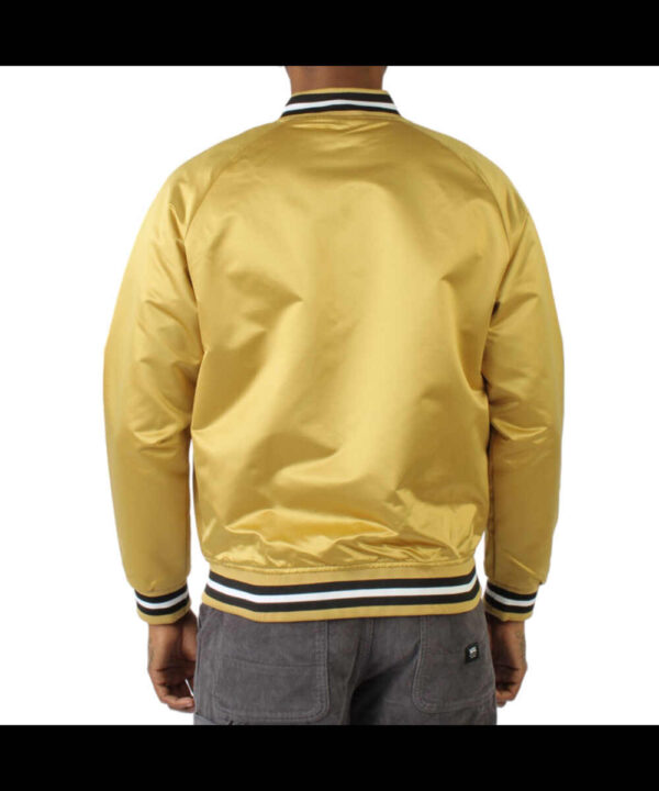 Vegas Golden Knights Lightweight Gold Satin Jacket