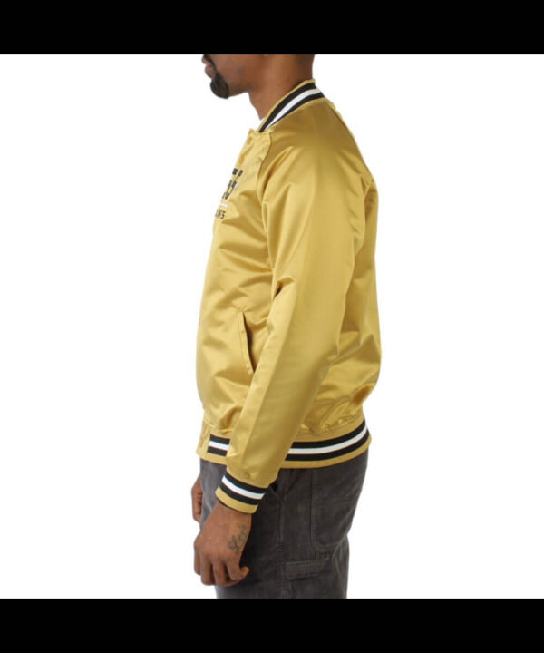 Vegas Golden Knights Lightweight Gold Satin Jacket
