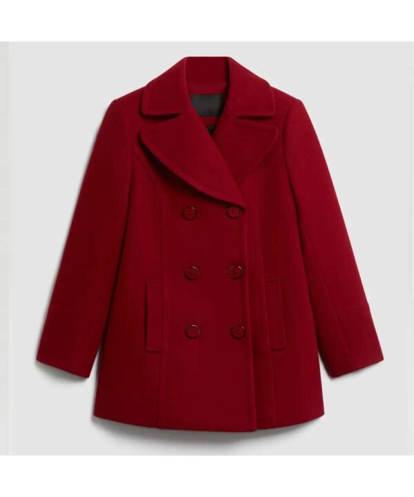 Women’s Wool Button Front Blazer
