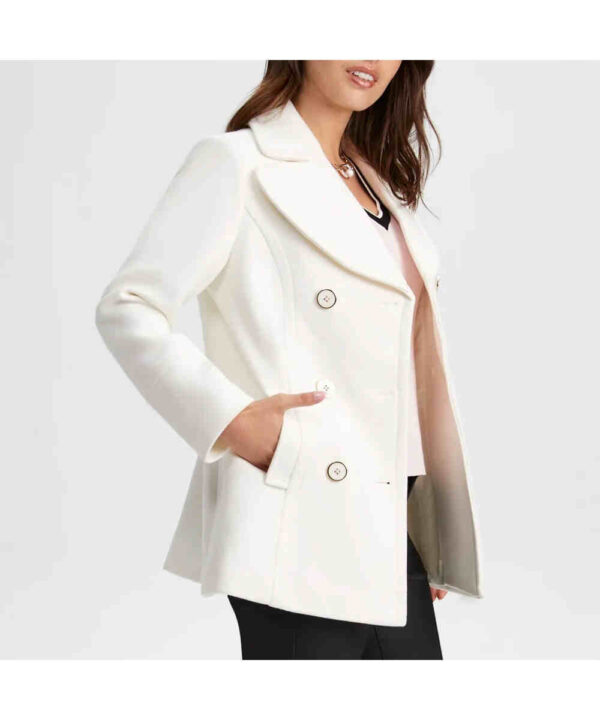 Women’s Wool Button Front Blazer