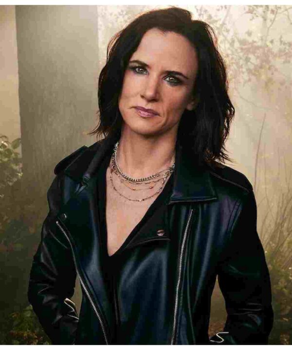 Yellowjackets Juliette Lewis Black Leather Jacket