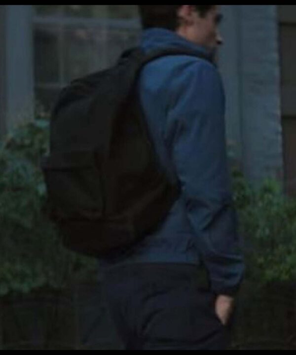 You Joe Goldberg Blue Cotton Jacket