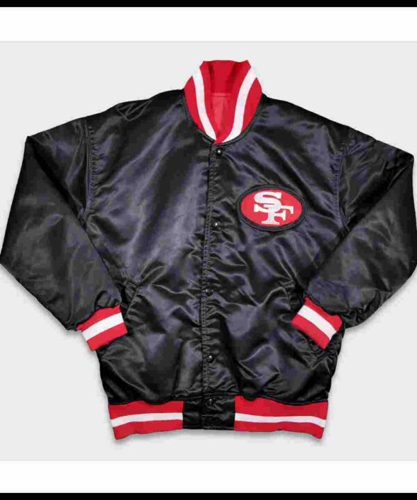 San Francisco 49ers 80s Satin Jacket
