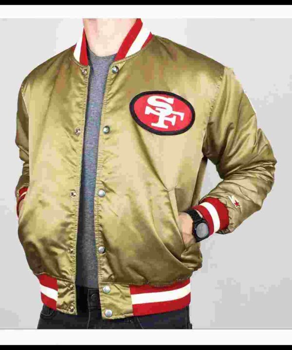 San Francisco 49ers 80s Satin Jacket