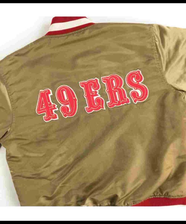 San Francisco 49ers 80s Satin Jacket
