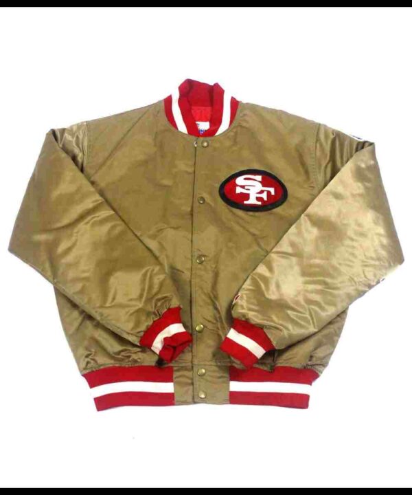 San Francisco 49ers 80s Satin Jacket