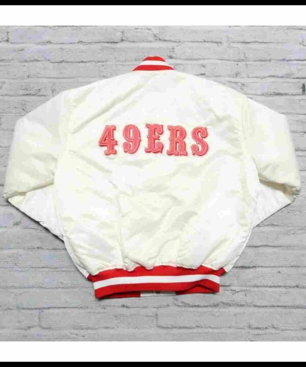 San Francisco 49ers 80s Satin Jacket