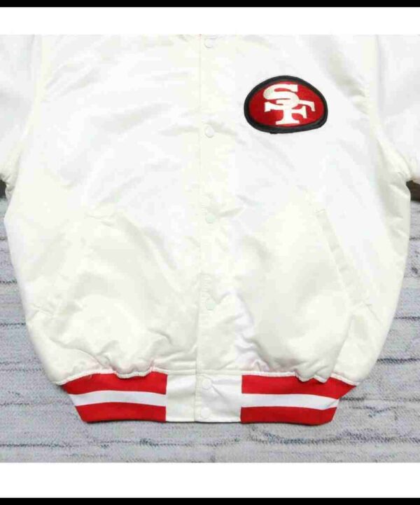 San Francisco 49ers 80s Satin Jacket