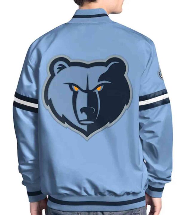 Memphis Grizzlies Scout Varsity Satin Jacket