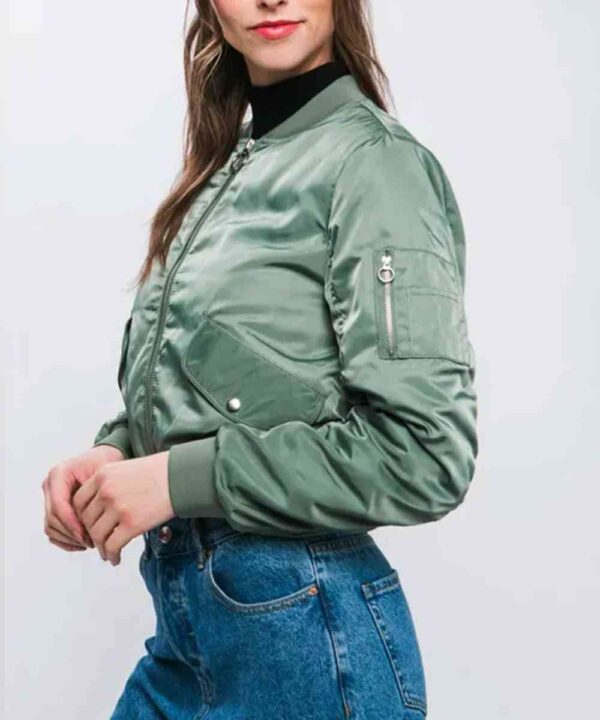 Emma Myers A Good Girl’s Guide to Murder Bomber Jacket