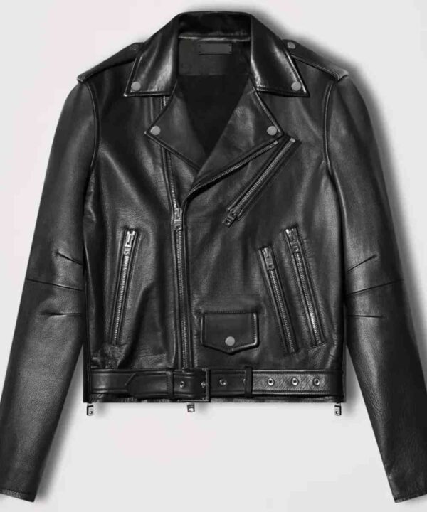 Amiri Biker Leather Jacket