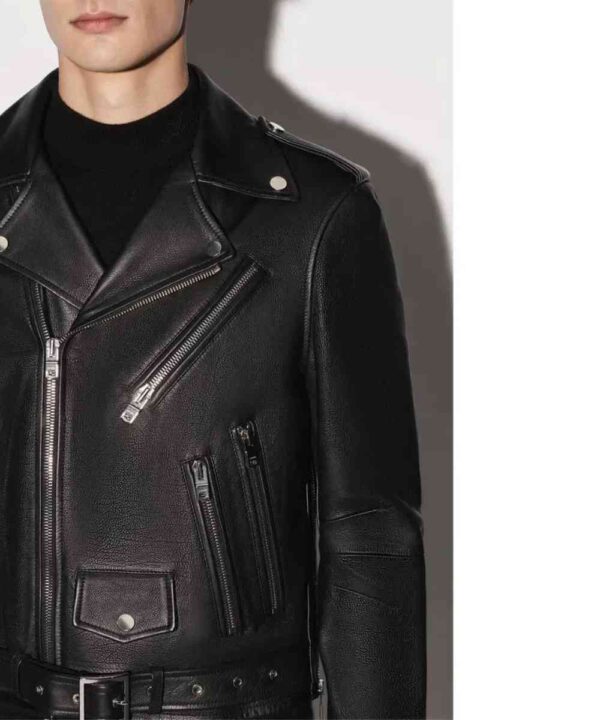 Amiri Biker Leather Jacket