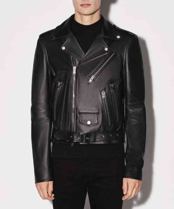 Amiri Biker Leather Jacket