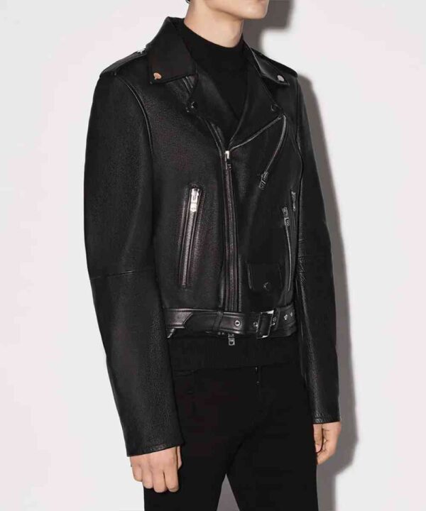 Amiri Biker Leather Jacket