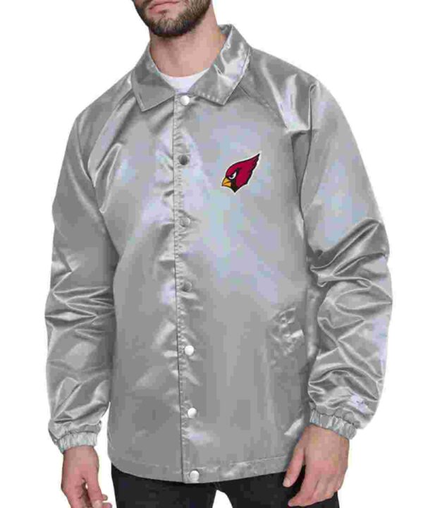Arizona Cardinals Retro Logo Coaches Jacket