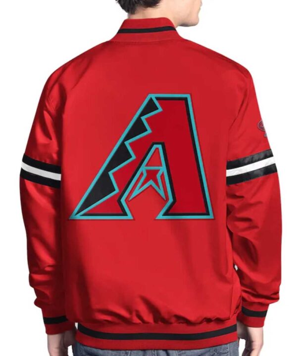 Arizona Diamondbacks Scout Varsity Satin Jacket