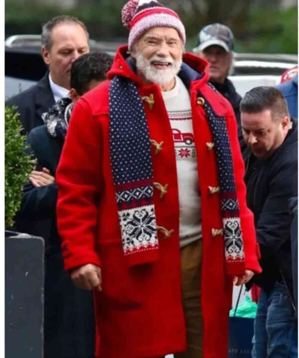 The Man with the Bag Arnold Schwarzenegger Coat