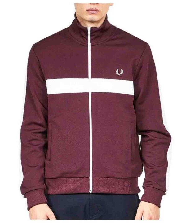 Omar Sy Lupin Maroon Jacket