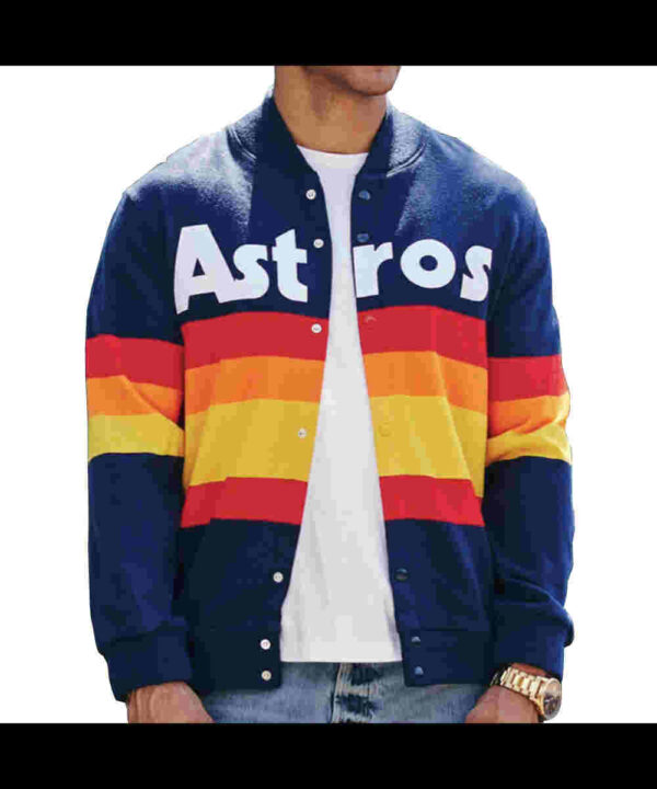 Houston Astros 1986 Blue Bomber Sweater